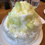 いたがき 本店 - メロンミルク