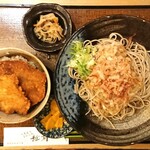 Echizen - 越前おろしそばと小鉢ソースカツ丼 ¥1000