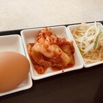 Isigama gohan to sundolubu okki - 生卵・キムチ・ナムル