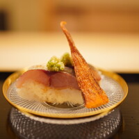 道人 - 鬼鯵の棒寿司と半生バチコ