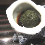 お料理 佐藤 - あわびの肝醤油