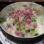 お料理 佐藤 - 渡り蟹の海水ジュレ