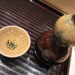 お料理 佐藤 - ぬる燗は「吉乃川」