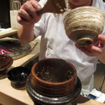 お料理 佐藤 - 大将自ら