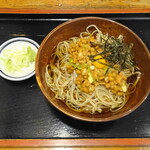 Teuchi Soba Ekimae Benten - 冷やし納豆