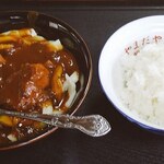 山田屋食堂 - カレーうどん&半ライス