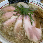 麺や 江陽軒 - 背脂そば+トッピング全部乗せ