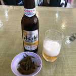 割烹旅館東京湾 - お通しとノンアルコールビール