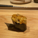 鮨 さかい - うに。味の余韻がすごかった〜