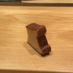 鮨 さかい - 芝エビと？なんだっけ？の玉。ふわふわ！