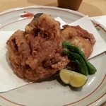 稲荷町髙はし - フグ唐揚げ
