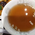 独一処餃子 - セットのスープ