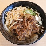 はなまるうどん - 牛肉うどん