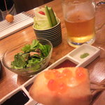 にしや - 秋鮭　　ｲｸﾗが乗っています　2012.10