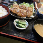 お食事の店 いそしぎ - 生姜焼き定食