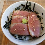 Teuchi Soba Kodachi - セットの鴨ロース丼