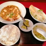 中華料理 美香飯店 - 「マーボー豆腐定食」770円