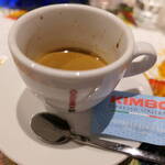 ピッツェリア エ オステリア パドリーノ - エスプレッソダブル500円