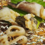 鱧の焼霜 冷酒で夏を感じる W ハモサマー By Urya Momen 錦 にしき 日本橋 寿司 食べログ 鱧の焼霜 冷酒で夏を感じる W ハモサマー By Urya Momen 錦 にしき 日本橋 寿司 食べログ