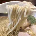 らーめん専門 和海 - 麺リフトアップ