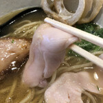 らーめん専門 和海 - 鶏ももチャーシュー