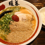 ラーメン暖暮 - ランチCセット（ネギごまラーメン）