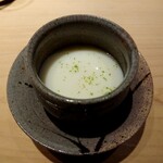 鮨 唐島 - 鱧の茶碗蒸し