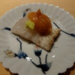鮨 唐島 - 鱧の炭火焼き