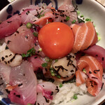 めしの助 - 塩海鮮丼(大)