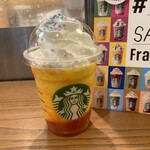 スターバックス コーヒー - 多彩玉ストロベリー＆シトラスフラペチーノです。（2021年7月）