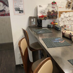 クマクマ - カウンター席