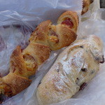 ベーコンエピ　豆パン