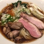 鴨出汁中華蕎麦 麺屋yoshiki - 鴨出汁冷やしそば〜醤油ver.〜