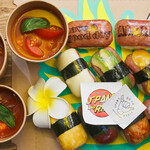 Azabu-Juban KAI SPAMS GOOD - スパムむすびsetとトマトスープ