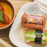 Azabu-Juban KAI SPAMS GOOD - スパム2コとトマトスープ