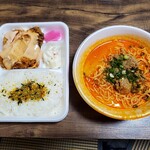 くいしんぼ如月 - チキンナンバン　冷製担担麺(夏季限定)