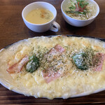 Coffee Family 樹林館 - グラタンのパスタ ¥1100    大盛り＋¥220