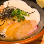 Sakaba Shinatora - 本日鮮魚の山掛け丼定食