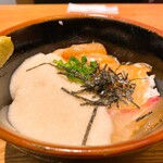 Sakaba Shinatora - 本日鮮魚の山掛け丼定食