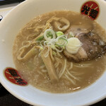 光麺 - 醤油豚骨ラーメン