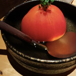 那古野サルーン - 美味しかったトマトがピンぼけ…