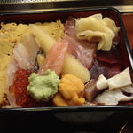 寿司処 博 - 数年前のランチちらし　1100円