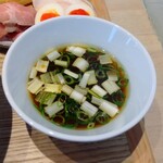 宍道湖しじみ中華蕎麦 琥珀 - つけ汁 ♪