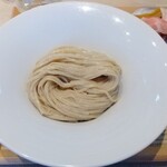 宍道湖しじみ中華蕎麦 琥珀 - 宍道湖しじみつけ蕎麦(醬油) 1,500円、味玉 150円 ♪