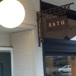 SATO - ささやかな看板だけれども！
