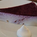 SATO - ブルーベリーチーズケーキ。滑らかで旨味良し！