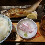 新潟 本町酒場 - 焼魚定食にしん