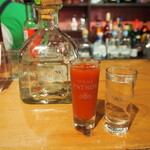 Tacos y Tequila Mole - テキーラ（パトロン シルバー）