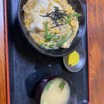 富士 - 玉子丼はとてもリーズナブルでした