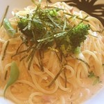 a-me - 明太クリームパスタ・ランチにて